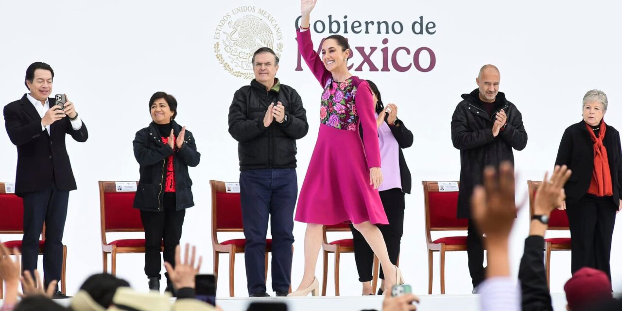 “ Que se oiga bien, lejos y fuerte: no vamos a regresar al modelo neoliberal”: Claudia Sheinbaum en sus 100 días de gobierno