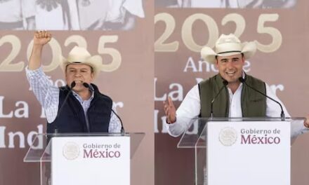Gobernadores priístas de Coahuila y Durango respaldan a Sheinbaum; reconocen trabajo en materia de seguridad y migración