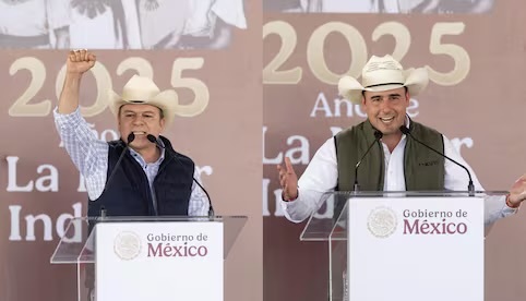 Gobernadores priístas de Coahuila y Durango respaldan a Sheinbaum; reconocen trabajo en materia de seguridad y migración