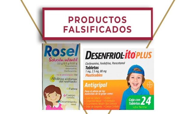 COFEPRIS alerta por medicamentos falsos