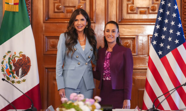 Sheimbaum califica de “provechosa” reunión con Secretaria de Seguridad de EE.UU.
