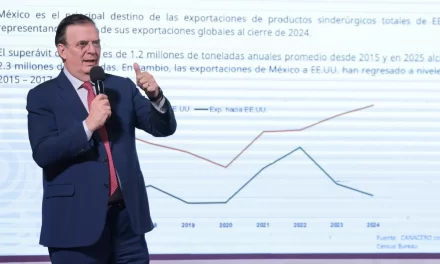 Informa Ebrard que casi 90% de los productos mexicanos quedarán protegidos de aranceles bajo el T-MEC