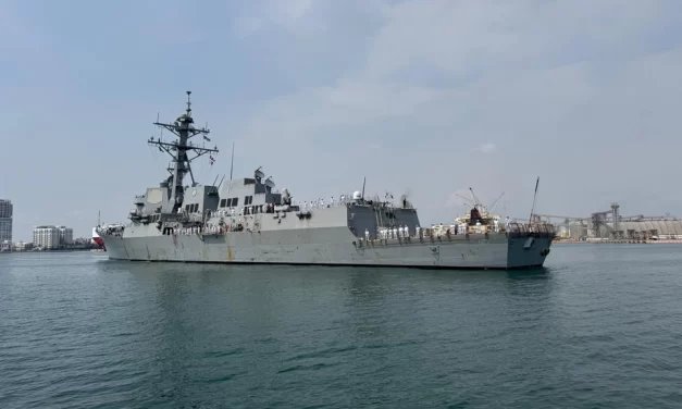 ¿Por qué está en Veracruz un buque destructor de la Armada de EUA?