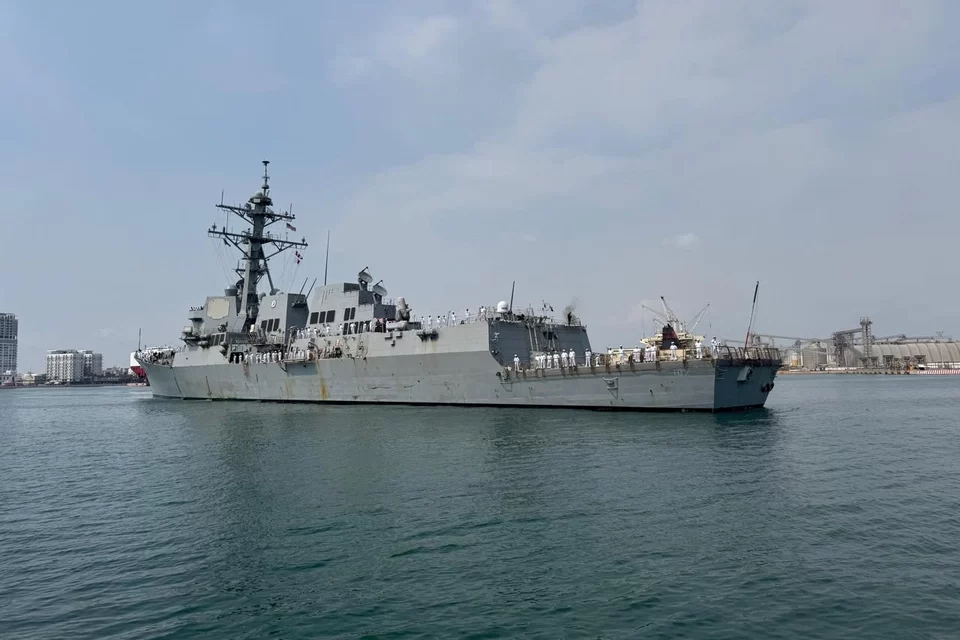 ¿Por qué está en Veracruz un buque destructor de la Armada de EUA?