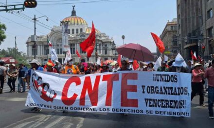 Insiste CNTE que la mesa de diálogo con el Gobierno Federal está abierta