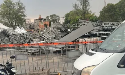 Descartan fallecidos en colapso de escenario en la GAM