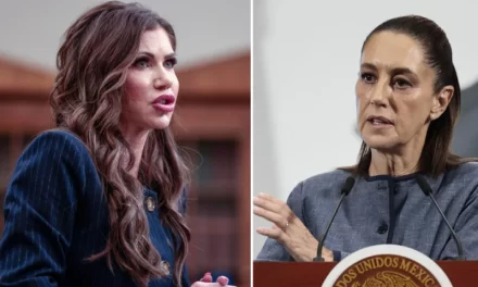 Desmiente Sheinbaum a Secretaria de Seguridad de EU, tras acusarla de “alentar” protestas en Los Ángeles