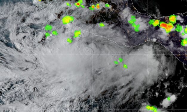 Se intensifica la tormenta tropical ‘Narda’