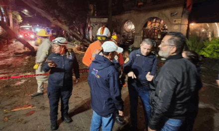 Intensas lluvias dejan severas inundiaciones en la Alcaldía Álvaro Obregón
