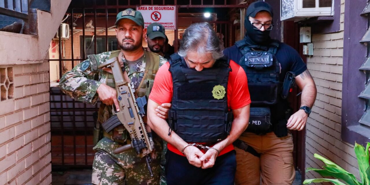 Expulsa Paraguay a Hernán “N”, presunto líder de la barredora; en México será internado en el CEFERESO 1