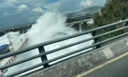 Explota pipa de gas en puente La Concordia; reportan 54 lesionados, 19 de ellos de gravedad