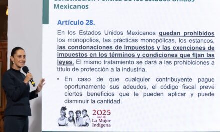 Constitución prohíbe negociar con impuestos de los mexicanos