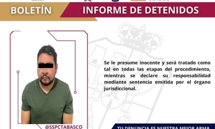 Detienen en Tabasco a ‘Beti Coca’, presunto líder de la Barredora en Tabasco