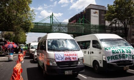 Suspenden transportistas bloqueos en CDMX