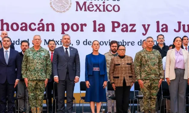 Presenta Sheinbaum Plan Michoacán: 57mmdp y seguimiento personal de la presidenta