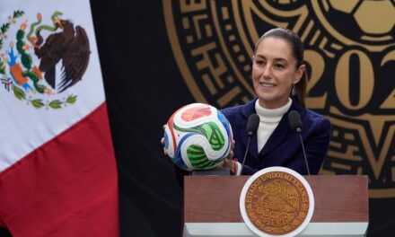 Encabeza Sheinbaum presentación de Mundial de Futbol 2026