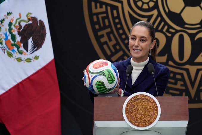 Encabeza Sheinbaum presentación de Mundial de Futbol 2026