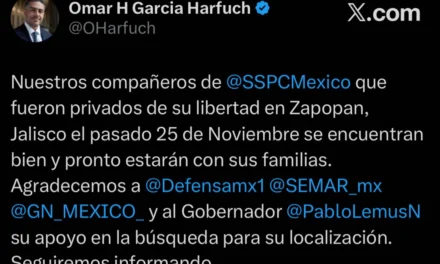 Agentes de Harfuch secuestrados en Guadalajara fueron localizados sanos