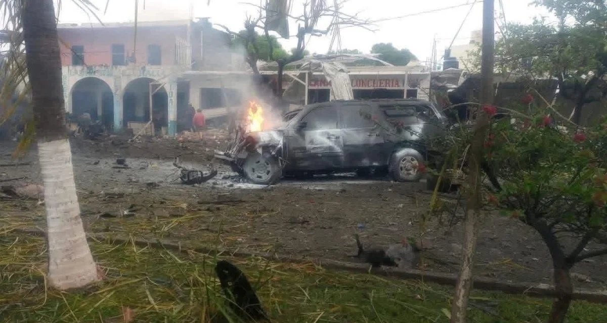 Sheinbaum: FGR deberá explicar por qué clasificó como terrorista la explosión de un coche bomba en Michoacán