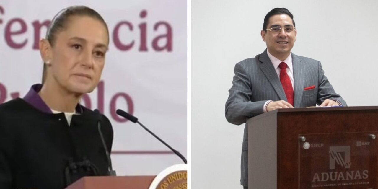 Director General de Investifación Aduanera dejó su cargo, confirma Sheinbaum