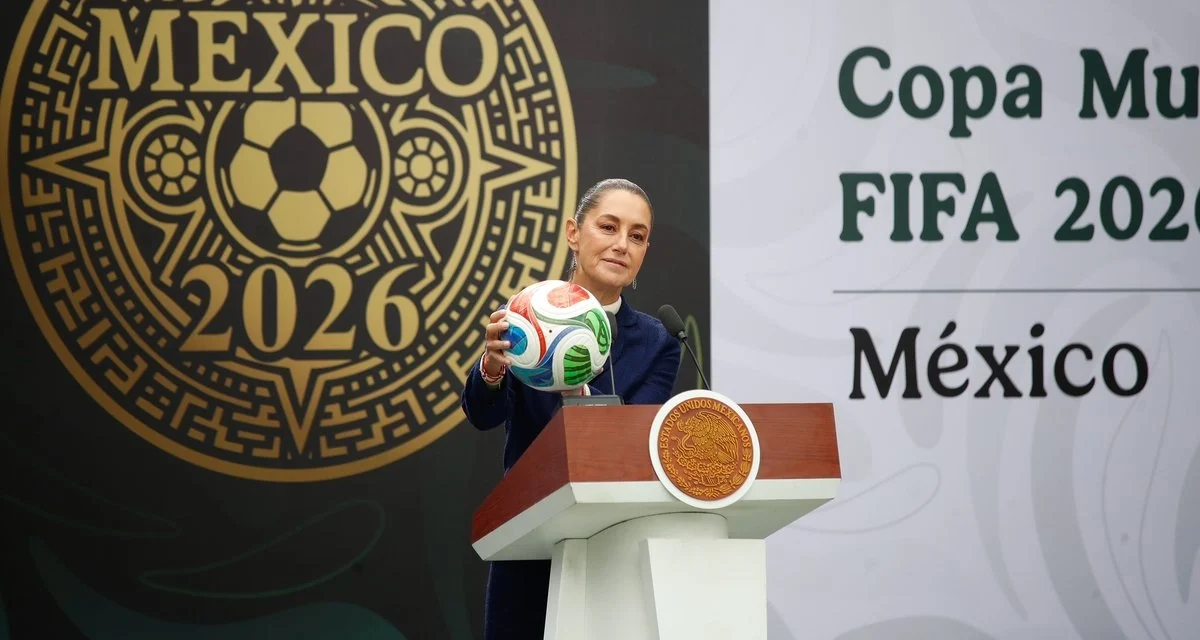 Sheinbaum asistirá al sorteo de la Copa del Mundo 2026 en Washington