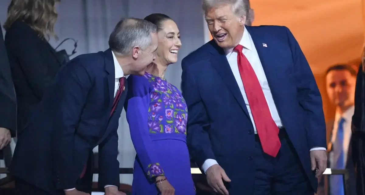 Arranca reunión Sheinbaum-Trump-Carney