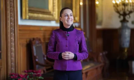 Desea Claudia Sheinbaum Feliz Año Nuevo a las familias mexicanas