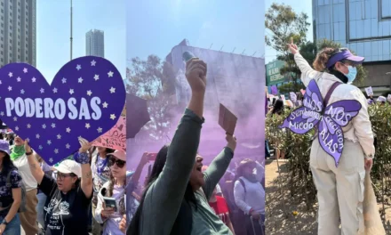 Miles de mujeres pintan de morado la CDMX para exigir igualdad y justicia