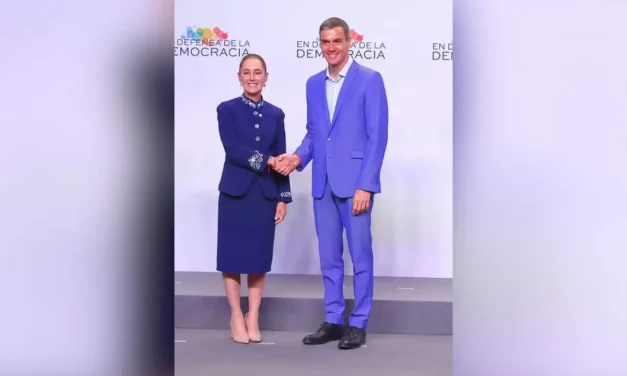 Pedro Sánchez y Sheinbaum acuerdan diálogo en materia comercial