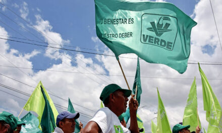 EL VERDE EXIGE A MORENA 5 DE 17 CANDIDATURAS A GUBERNATURA
