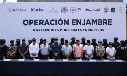 Tras operativo Enjambre, desmantelan red político-criminal en Morelos