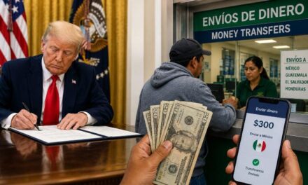 Trump va contra remesas: firma decreto para que bancos verifiquen ciudadanía de clientes