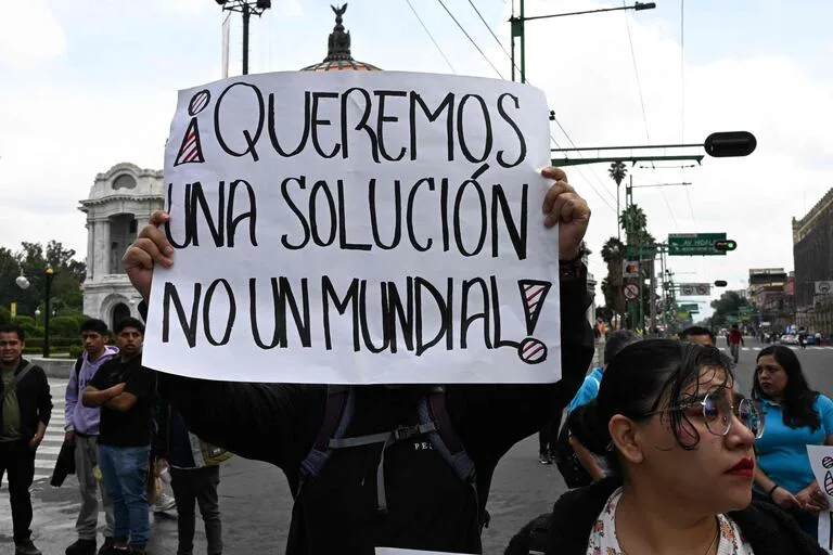 Tendremos ocho marchas simultáneas en el sur de la Ciudad de México
