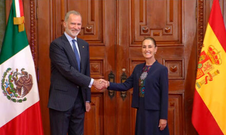 Se reúnen Sheinbaum y el Rey Felipe VI de España