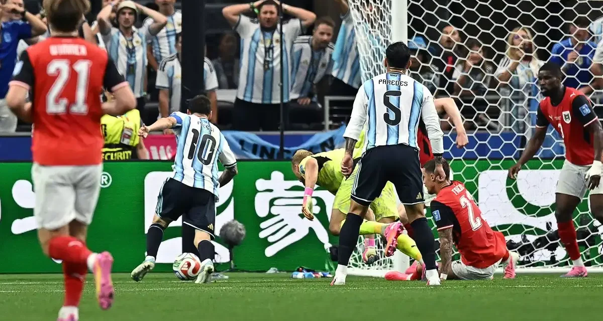 Doblete histórico de Messi: es el máximo goleador en las copas del mundo