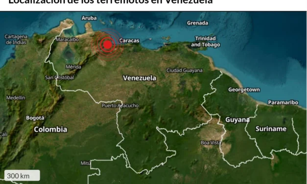 Sacude réplica de sismo Caracas y La Guaira