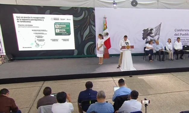Anuncia Sheinbaum estrategia para relanzar la industria Petroquímica y de fertilizantes