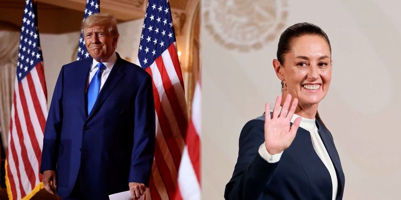 “Los cárteles de la droga controlan totalmente México” y la presidenta está “muy asustada”, dice Trump sobre México en el G7