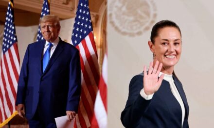 “Los cárteles de la droga controlan totalmente México” y la presidenta está “muy asustada”, dice Trump sobre México en el G7