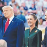 ¿De qué habló Sheinbaum con Trump y Carney durante la final del mundial?