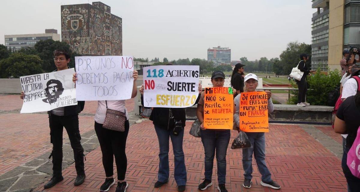 Aplicará UNAM examen de control presencial tras trampas detectadas en prueba virtual