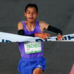 Cristhian Pacheco, de Perú, gana maratón de la CDMX