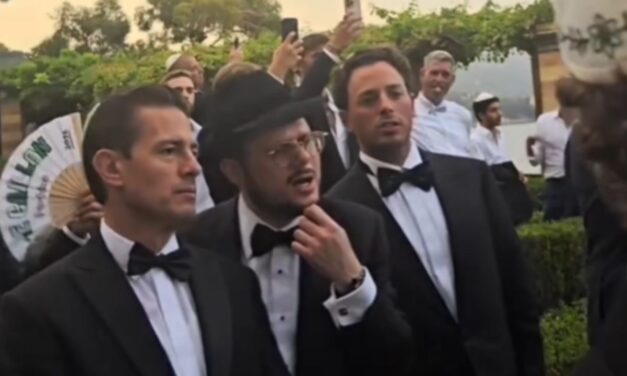 EPN es captado en Italia, en boda judía, con empresarios que presuntamente sobornaron a su gobierno