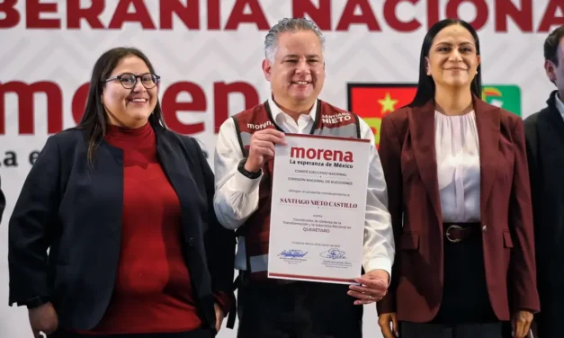 Santiago Nieto será el coordinador de los trabajos de la 4T en la búsqueda de la gubernatura de Querétaro