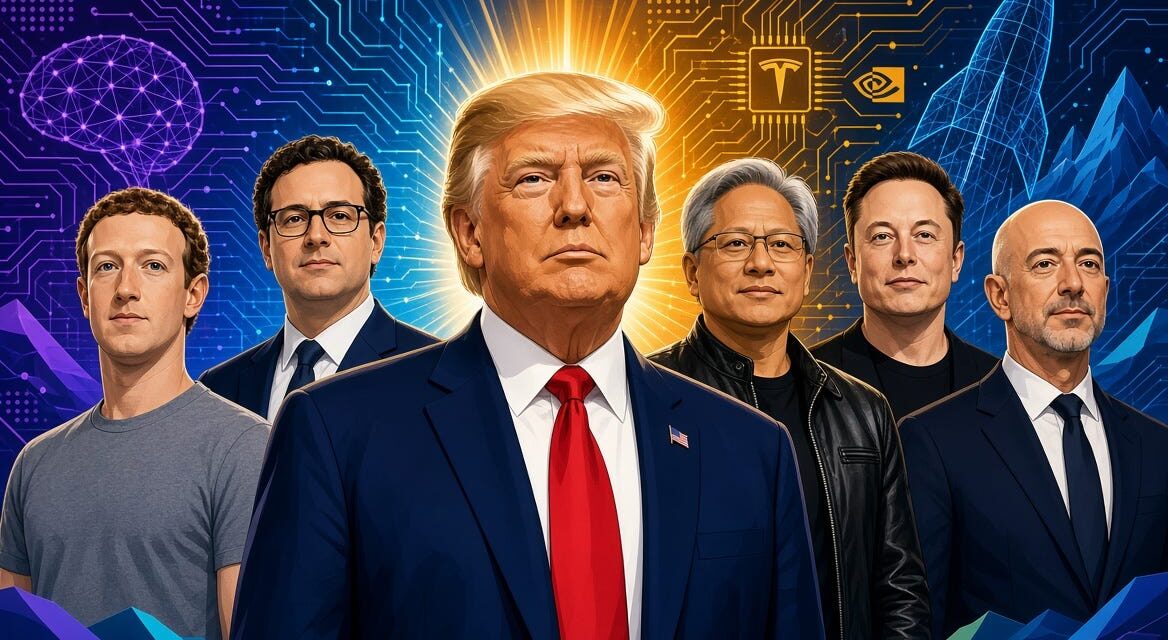 Trump pacta con gigantes tecnológicos autorregular la inteligencia artificial bajo un acuerdo «moralmente vinculante»