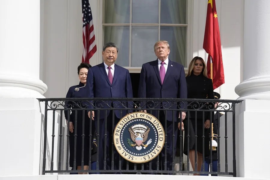 Inicia en Washington la cumbre bilateral entre Donald Trump y Xi Jinping
