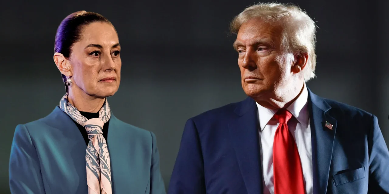 Sheinbaum reta a Trump por funcionarios bajo investigación