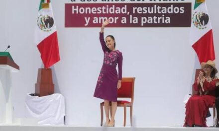 Ofrecerá CSP mensaje por su segundo informe de gobierno en Palacio Nacional