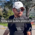 Localizan a Amílcar Olán en Suiza; evita entrevista y arrebata celular a reportero de Azteca Noticias
