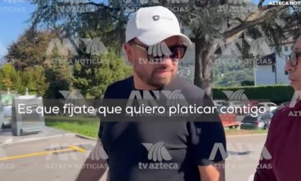 Localizan a Amílcar Olán en Suiza; evita entrevista y arrebata celular a reportero de Azteca Noticias
